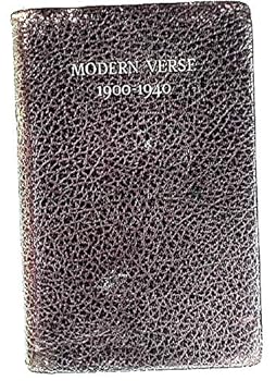 Hardcover Modern Verse, 1900-1940 (The World's Classics) Book