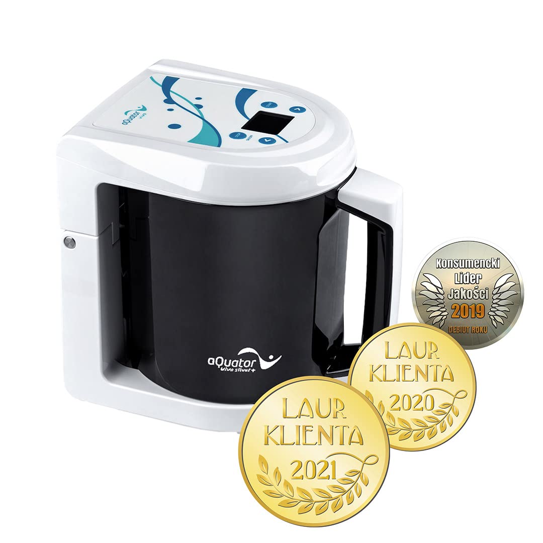 Vivo Silver 3L – Ionizzatore D'acqua Alcalina E Acida, Produce Acqua D'argento, Display LCD, Elettrodi In Argento 999,9, 220-230V, Made In Lithuania - 3