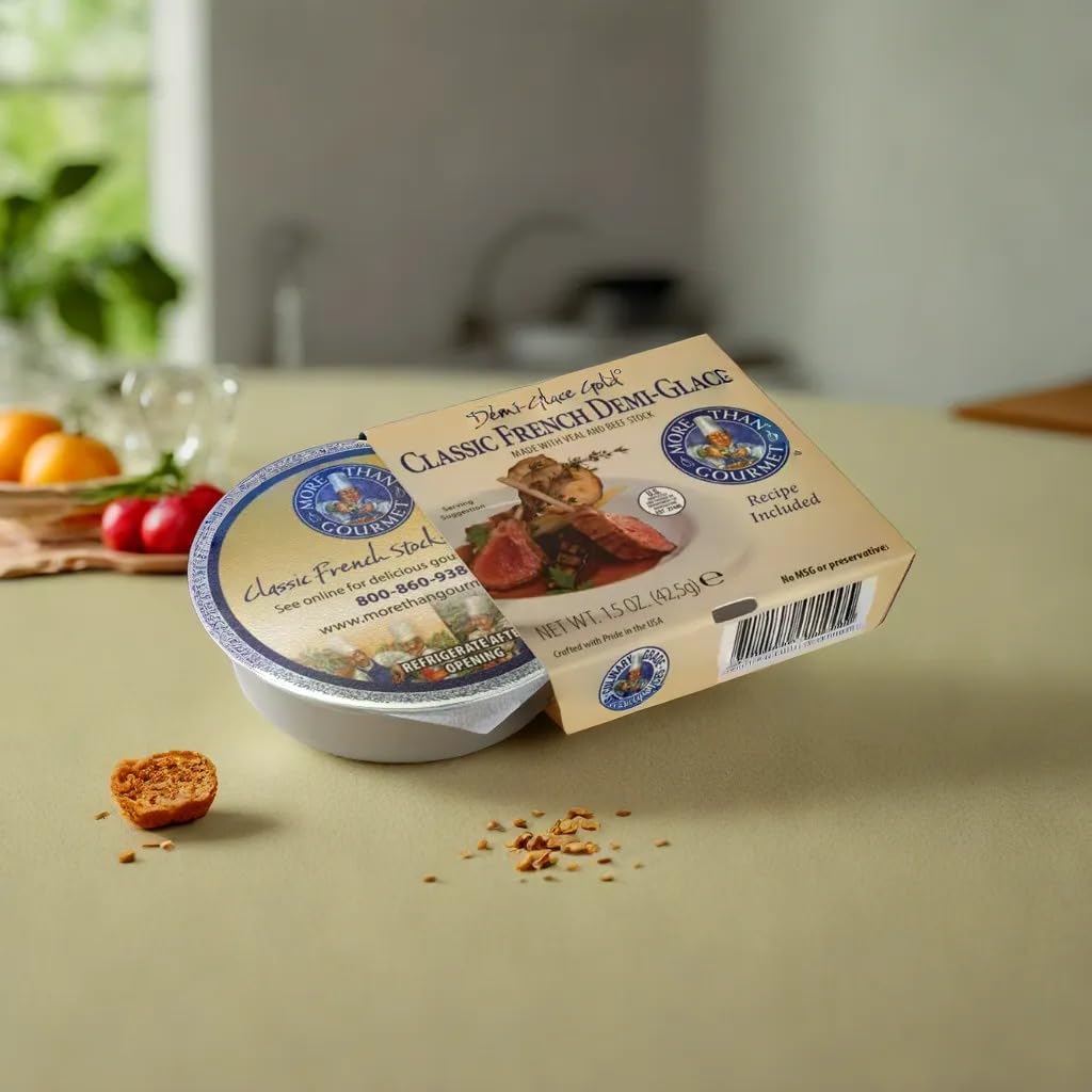 More Than Gourmet Classic French Demi Glace, Veal, 1.5 Oz