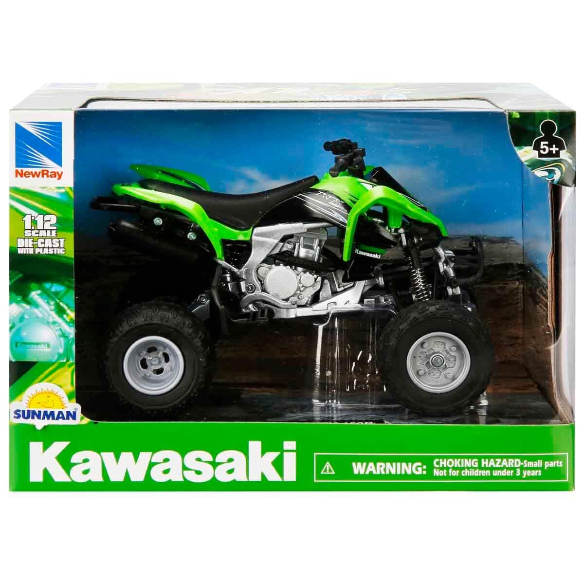 Amazon.com: New Ray Toys 1:12 Scale ATV - KFX450R - 57503