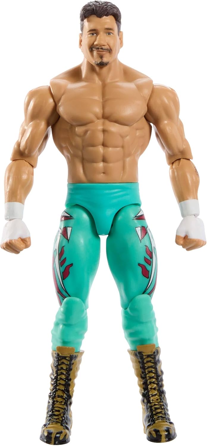 WWE Action Figure, 6-inch Collectible Eddie Guerrero with 10 Articulation Points & Life-Like Look