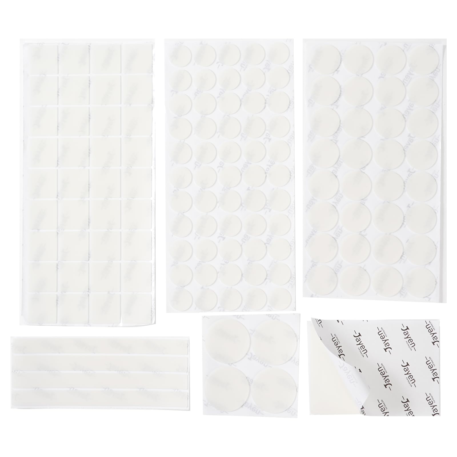 Photo 1 of Jayen Silicone Furniture Pads, 132 Pcs Non Slip Protectors