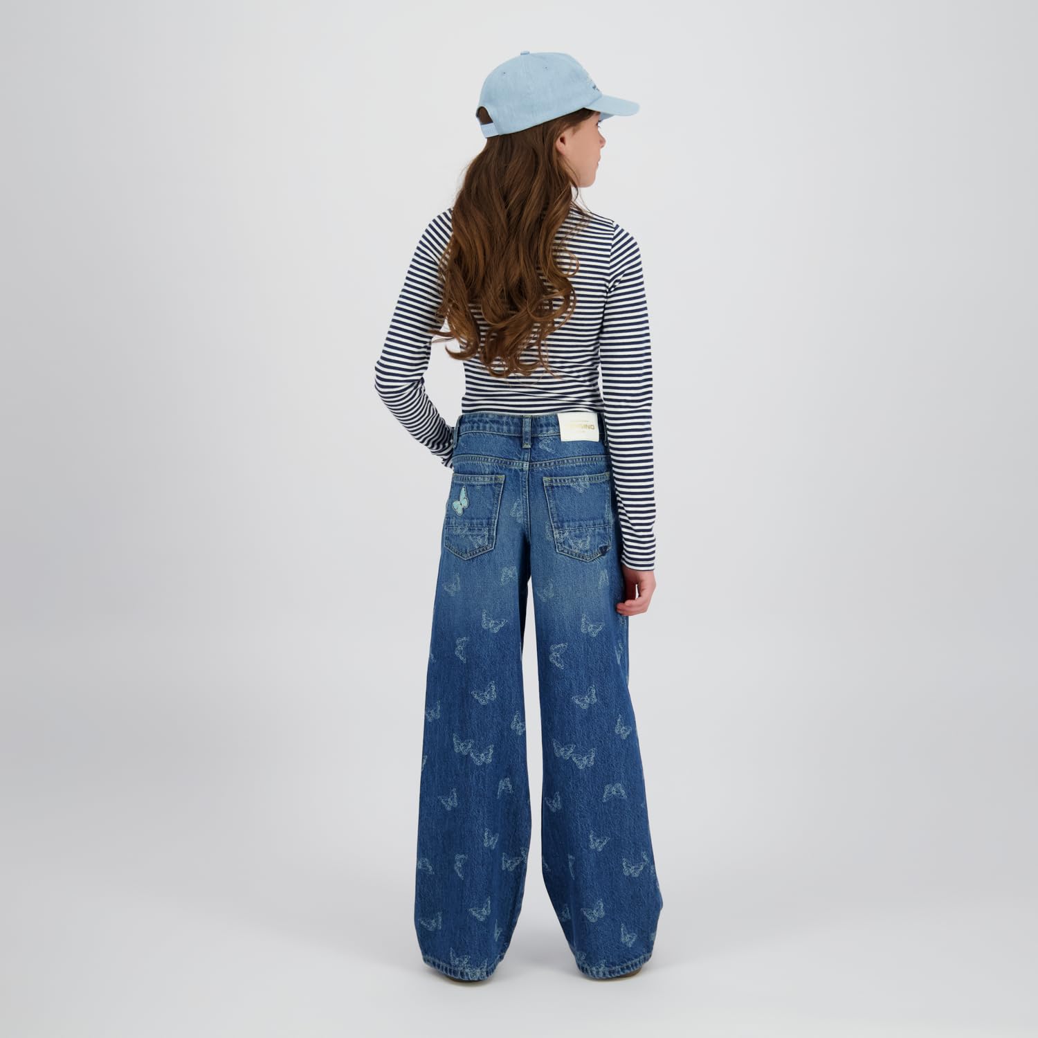 Vingino Mädchen Cassie Butterfly Jeans