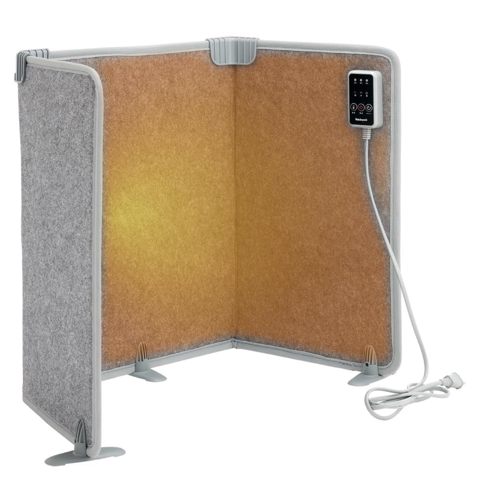 Amazon | ナカバヤシ パネルヒーター デスク 足元ヒーター セーフティ