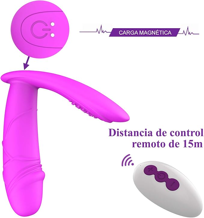 Vibrador portátil para ella, Vibradores para mujer ...