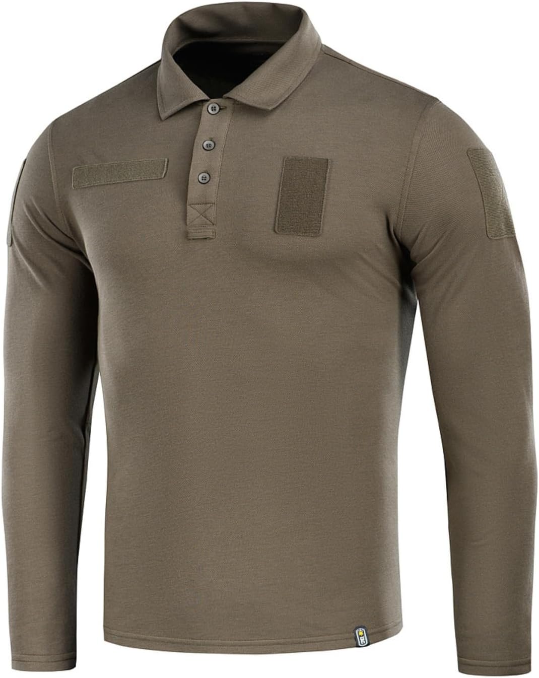 M-Tac Long Sleeve Tactical Polo Shirt for Men - Men's Military Polo Shirt for Work, Outdoor, Tactical & Law Enforcement Gear