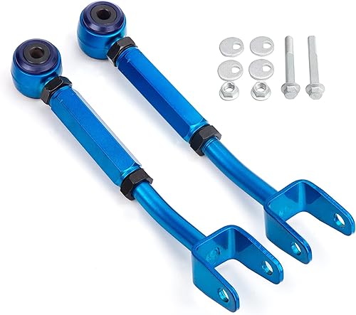 Miniatura 9 de KSP Brazo de inclinación trasero para 370Z G35 G37 Q40, puntera ajustable -2.00 a +2.00 Camber -3.00 a +3.00 trasero inferior Suspesnion brazo,