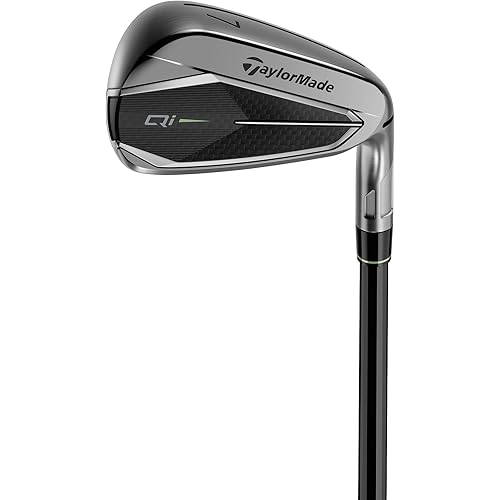 TayIorMade Golf Qi Irons Gunmetal 5-PW,AW Steel Shaft