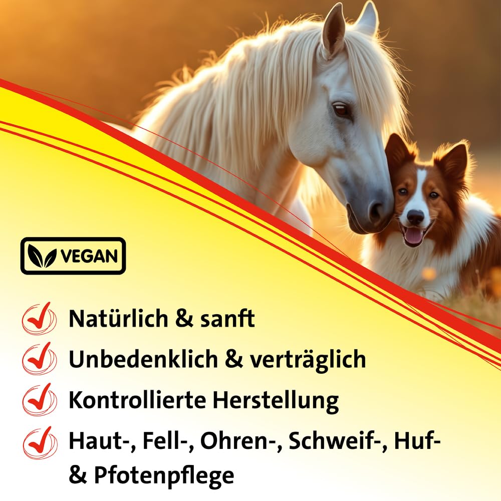 Ballistol Unisex – Erwachsene Animal Tierpflege-Öl 500ml Dose, Farblos, 6 Stück | Flüssiges Tierpflegeöl, Huf-, Schweif- und Fell-Pflege für Hund, Katze, Pferd, Hof- & Haustiere, Hof
