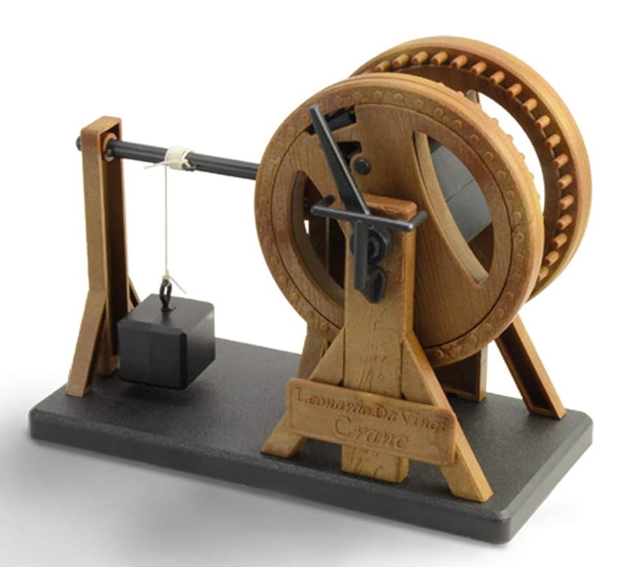 レオナルド・ダ・ヴィンチ　29点セット Amazon | イタレリ レオナルド・ダ・ヴィンチのクレーン