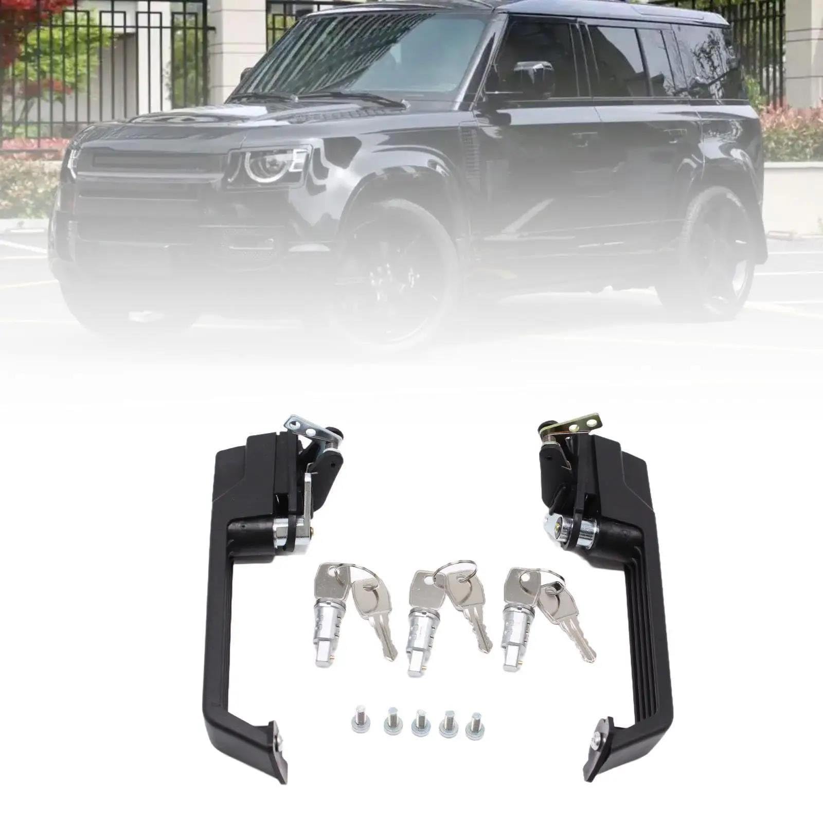 Kit Di Riparazione Maniglie Per Portiere Anteriori Per Land Rover Per Defender 90 110 130 (2 Pezzi) DA3345 Mxc7652