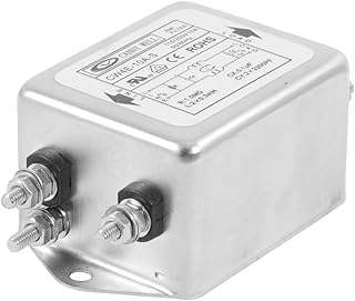 Aexit 115V/250V 50/60Hz Signal Filters 10A AC Power Single Phase Electromagnetic Interference Filters EMI Filter