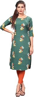 Women's Crepe Straight Kurta