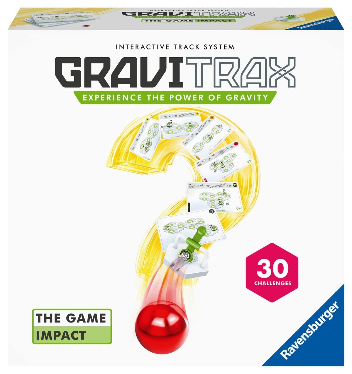 Ravensburger 27016 - GraviTrax The Game Impact - Jeu de Casse-tête - Jeu de Construction - 1 Joueur ou Plus - Enfants de 8 Ans et Plus, Geel