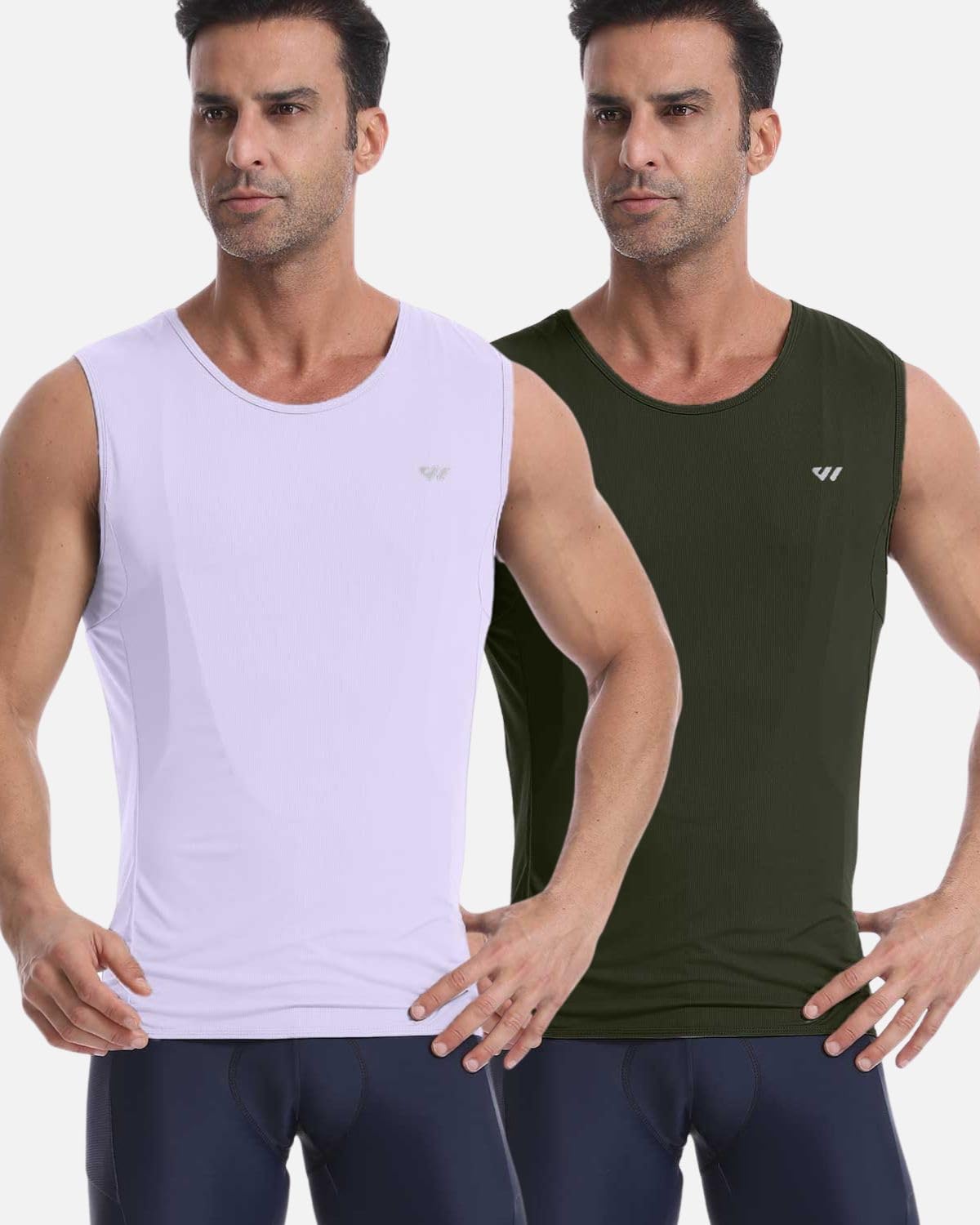 Lo.Gas Maillot de Cyclisme de Course pour Homme, sans Manches, léger et Respirant, avec Poche arrière
