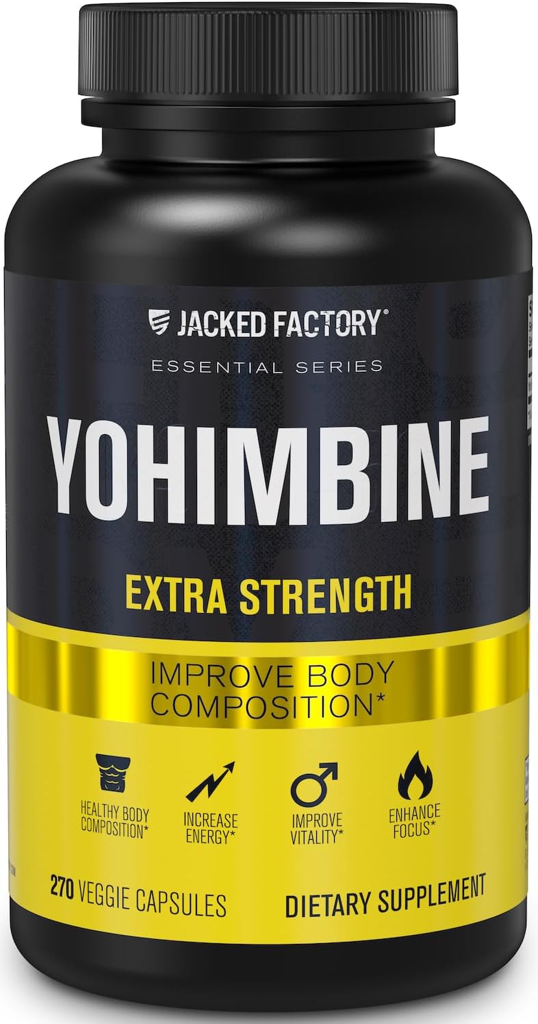 Herbal Secrets Yohimbe Extract 450 mg Supplement 120