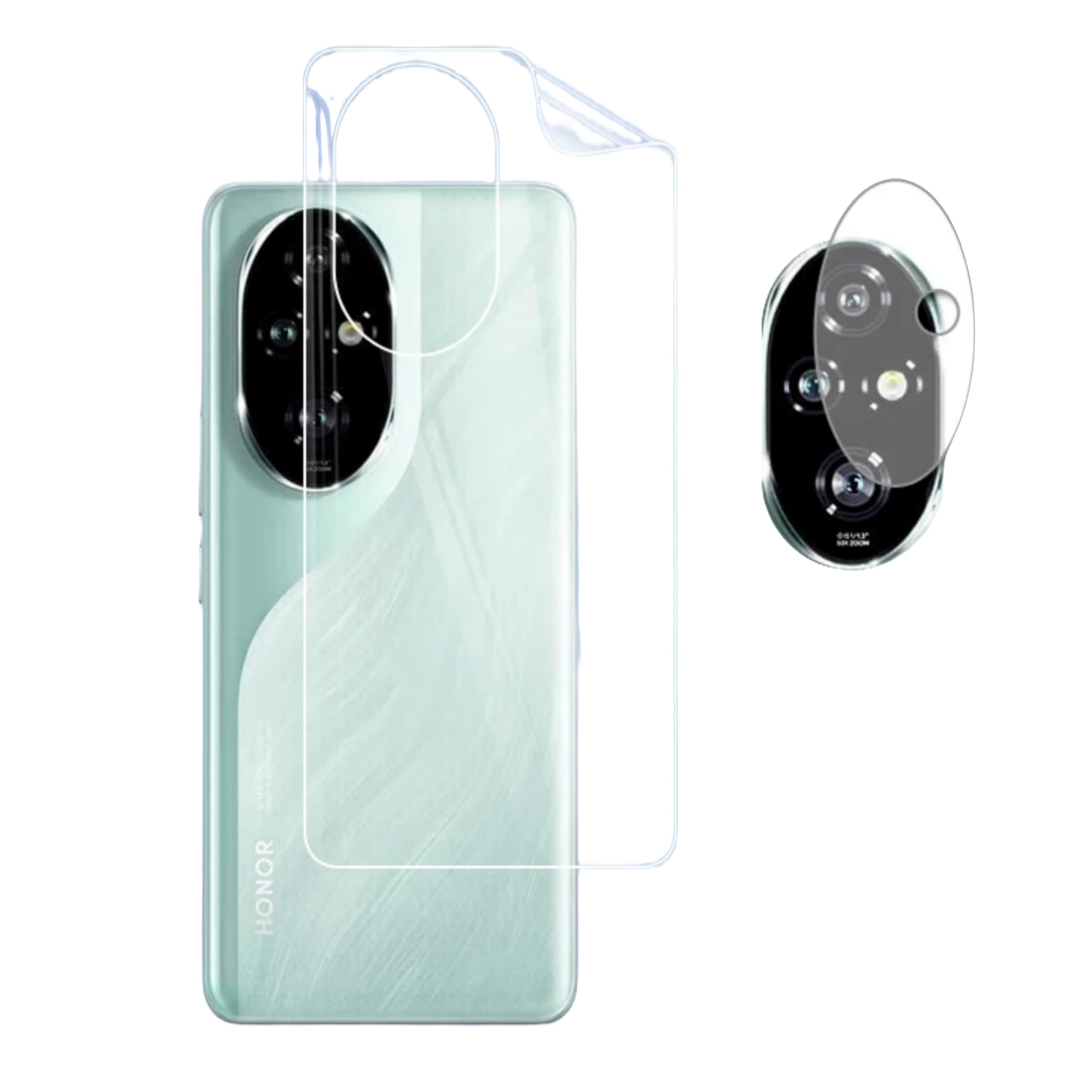 AYRA Honor 200 5g Back Tempered glass With Camera lens protector and easy installation kit (B0D9R3B4P2) Amazon Price History, Amazon Price Tracker