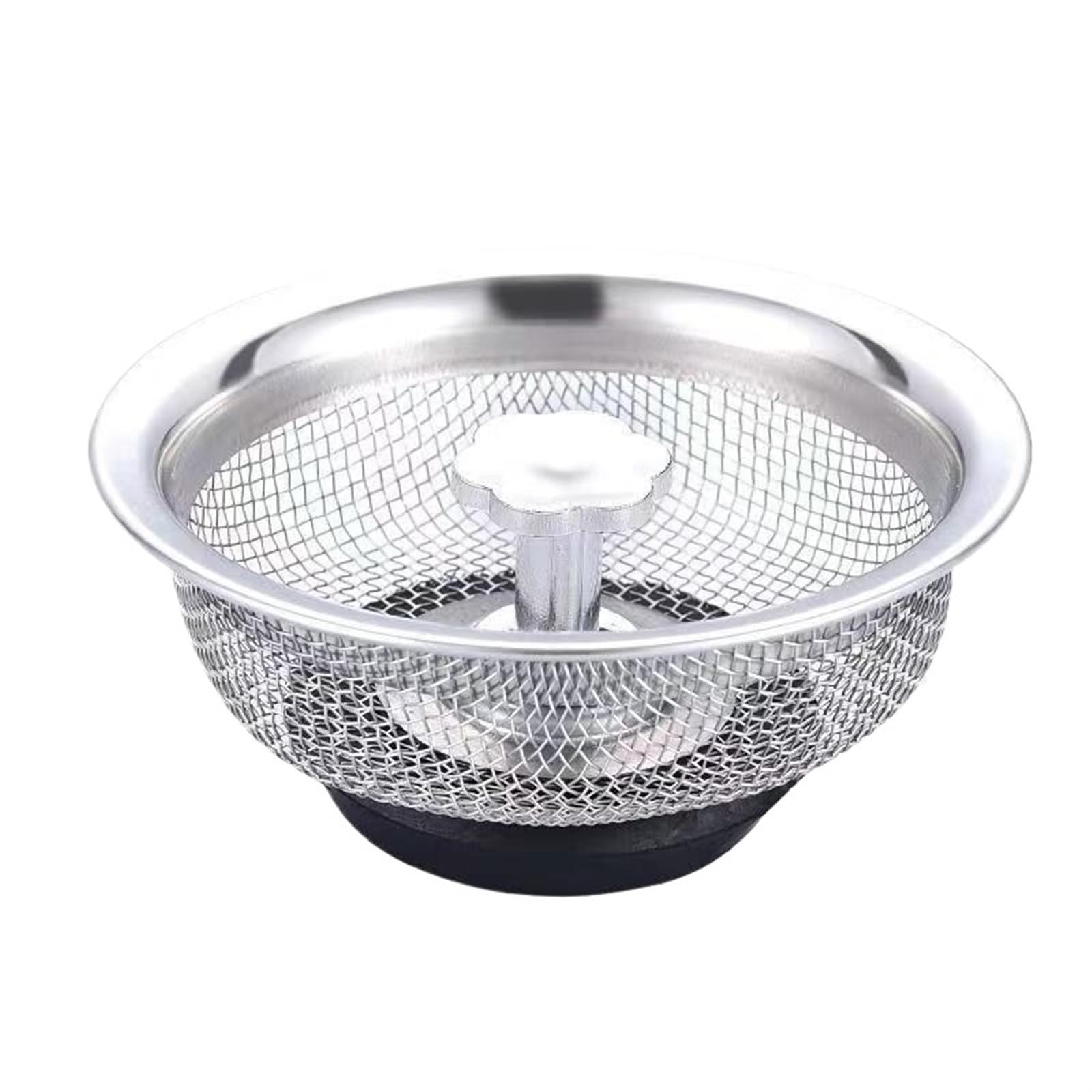 Filtre d'évier de cuisine en acier inoxydable pour bonde