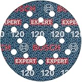 Bosch 1x EXPERT O780 Folienschleifscheibe, 125 mm (für Hartholz, Farbe auf Holz, Ø 125 mm, Körnung 120, Professional Zubehör Exzenterschleifer)