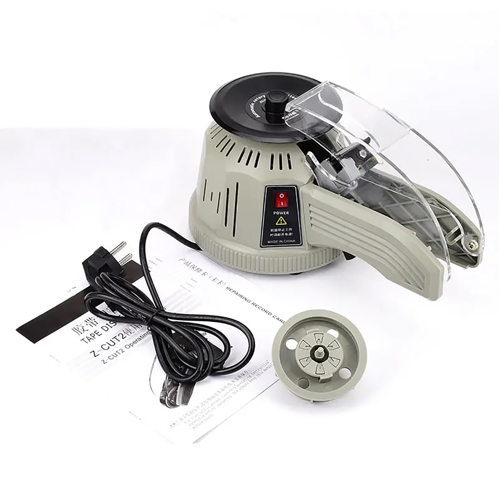 Dispensador automático de cinta adhesiva para cinta escocesa, de doble cara y alta temperatura, máquina de corte giratoria con 3-22 mm de ancho y 11-58 mm de longitud, eficiente y fácil de usar