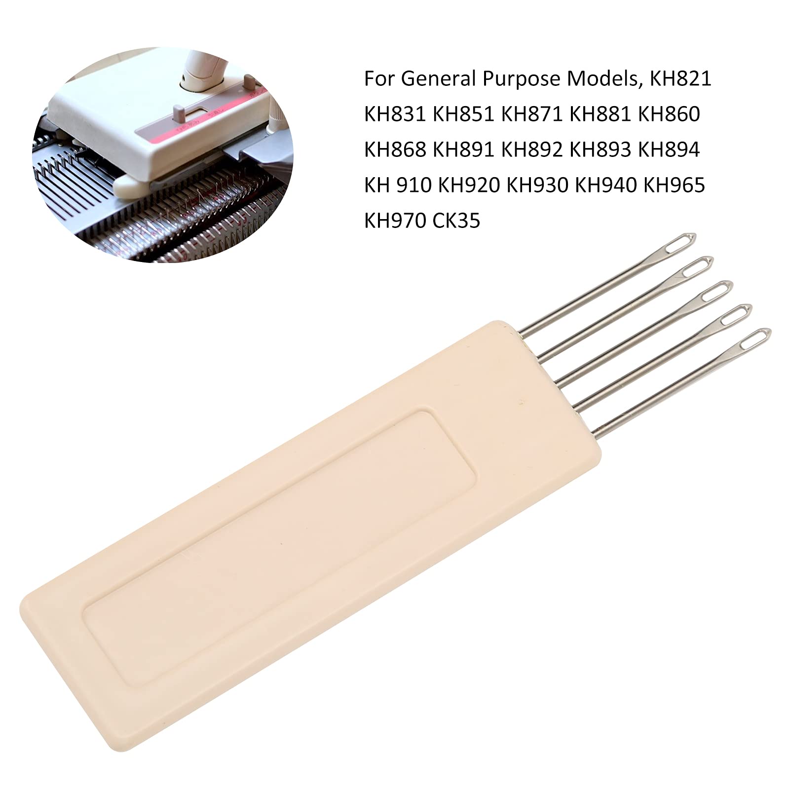 50 pezzi di aghi per macchine da maglieria in acciaio, accessori per utensili per tessitura adatti per KH868 KH821 K | Leroy Merlin