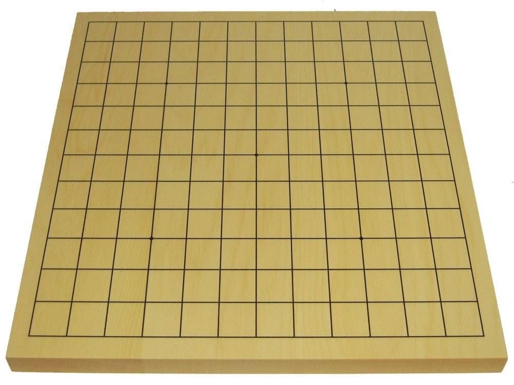 Amazon | 囲碁 ヒバ十三路九路盤＋碁石＋碁笥セット（椿セット
