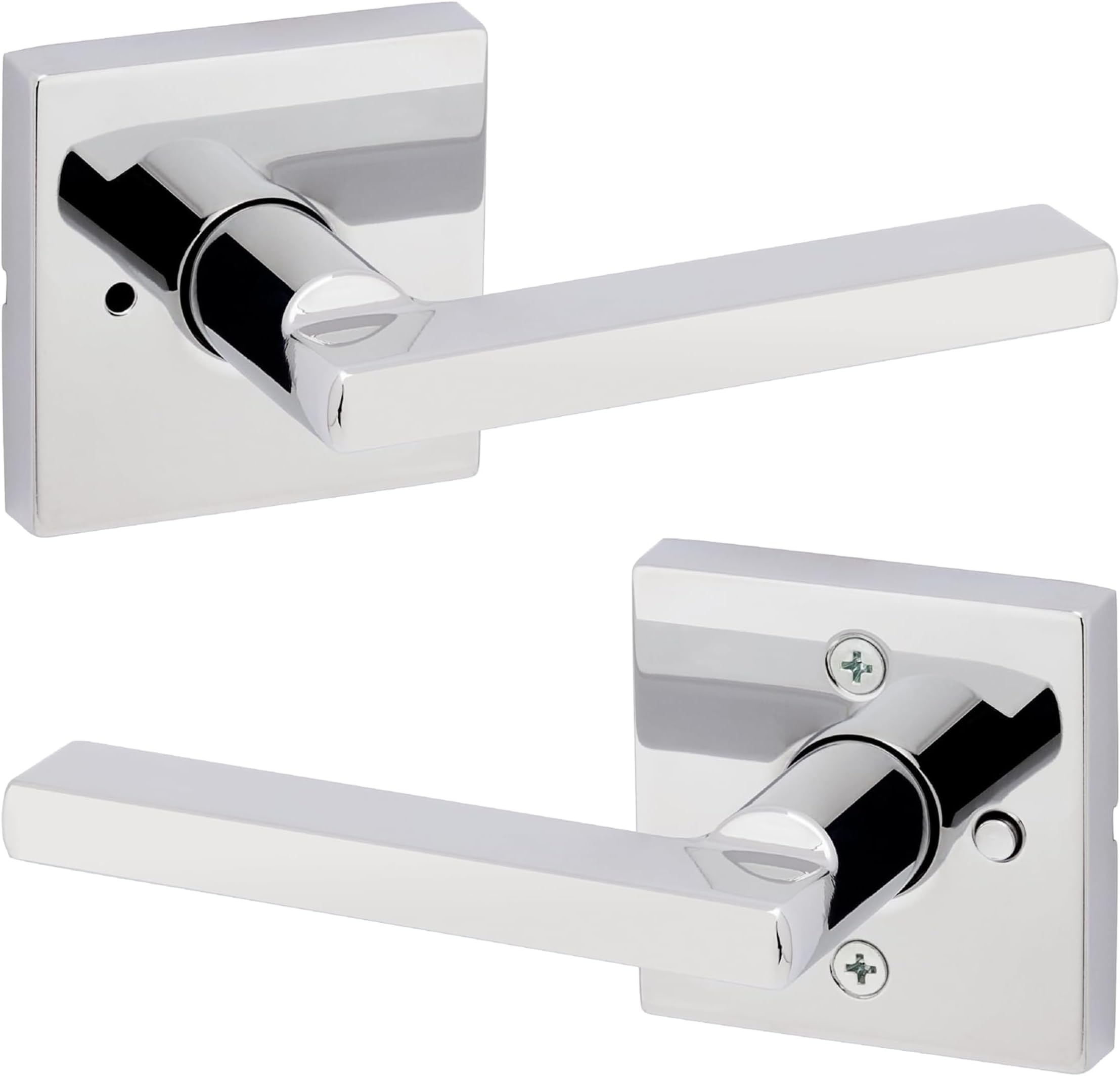 Kwikset Halifax Matte Black Door Lever - 4 Pack -20