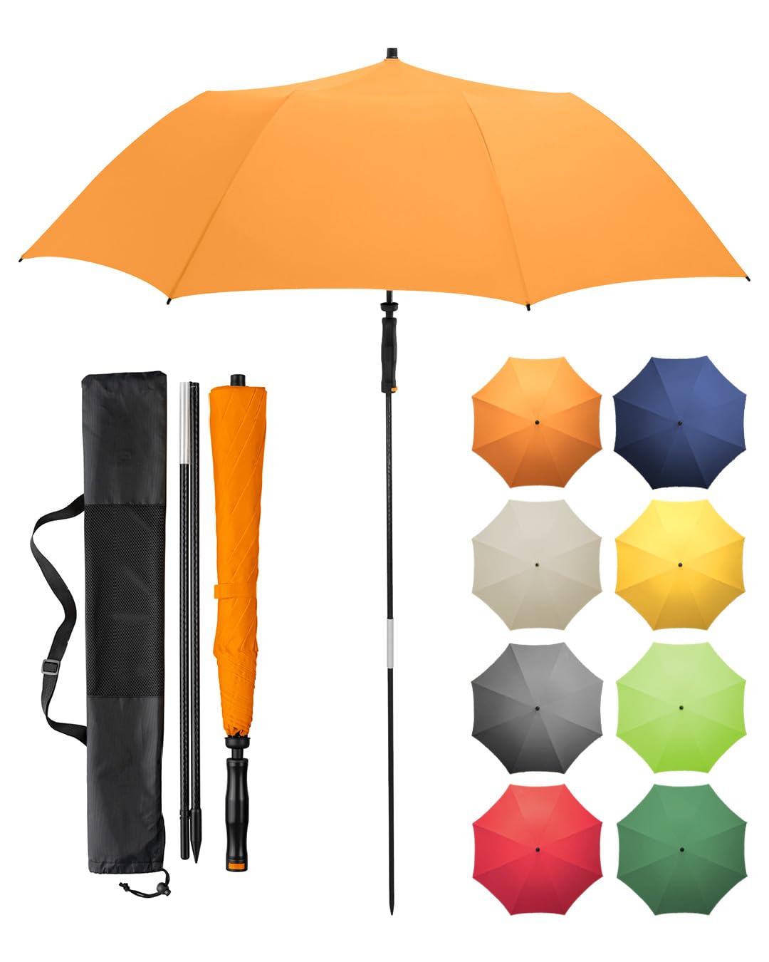 FARE Reise-Sonnenschirm Travelmate Camper UV-Schutz UPF50+ Leicht Kompakt Strand Outdoor Camping
