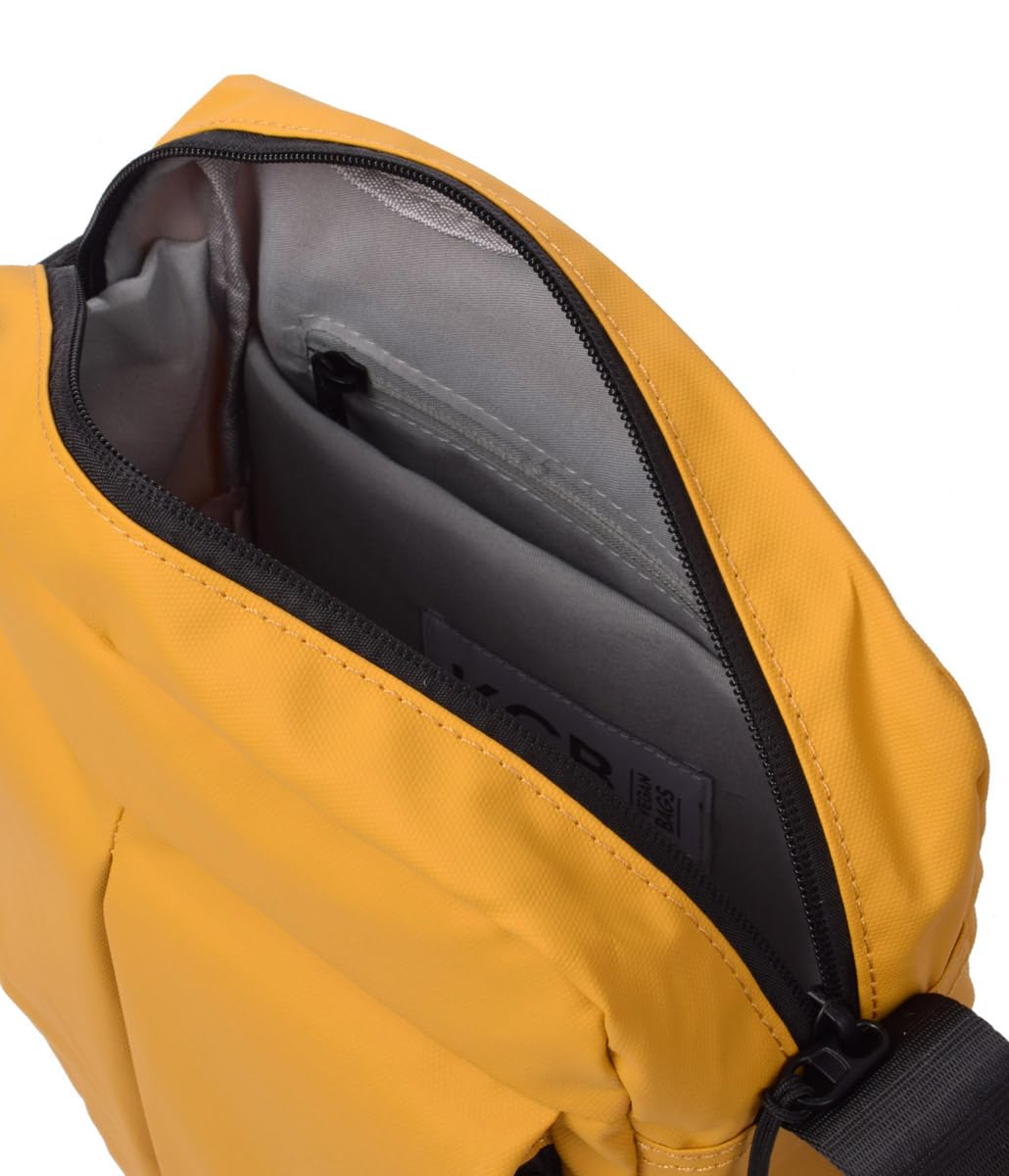 KCB Borsa a tracolla media da uomo Skid | Design pratico | Tasche multifunzionali | Ideale per il giorno | Maniglie regolabili | 100% vegano