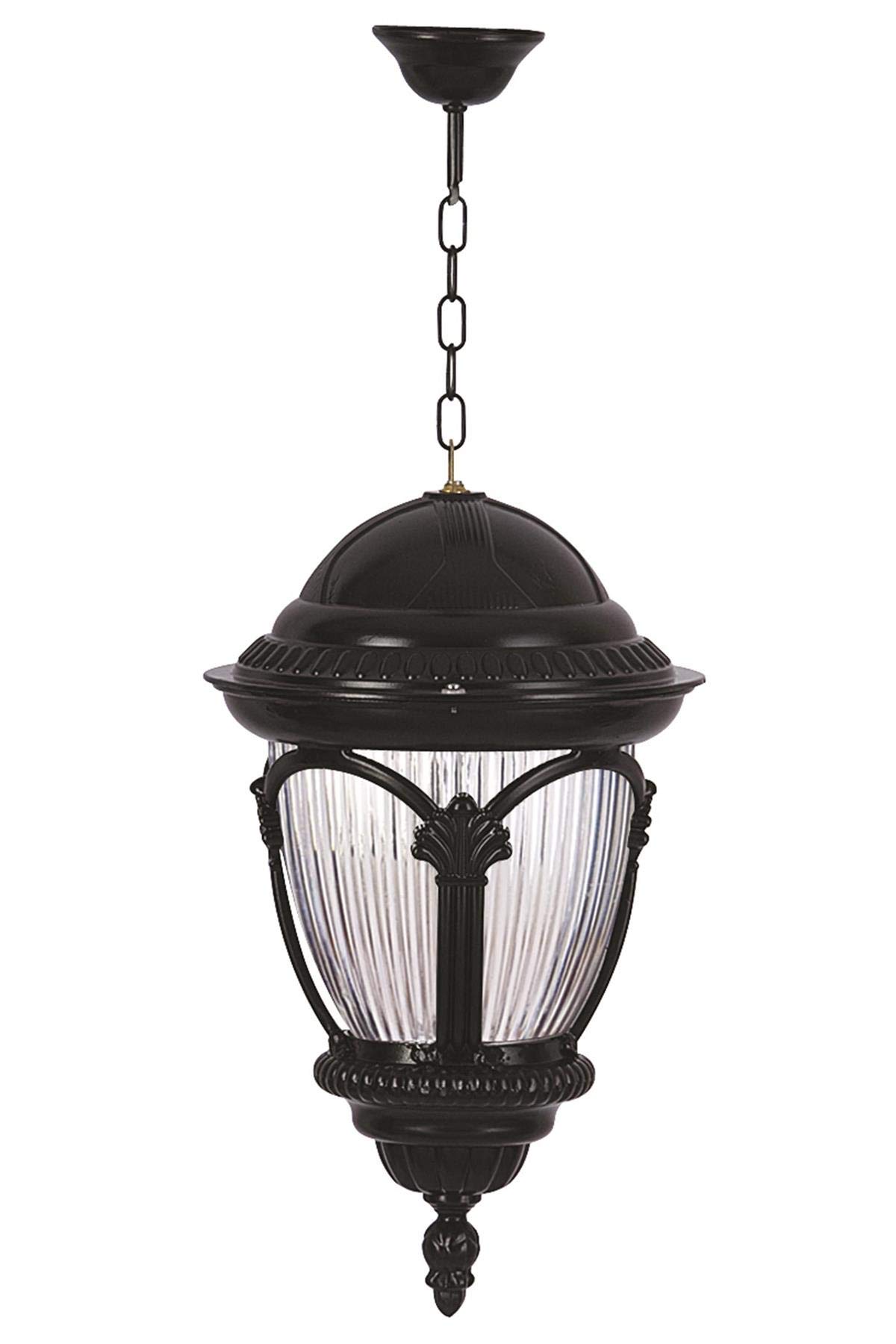 Avonni 68052 Bahçe Fener Sarkıt, 60 w, Siyah