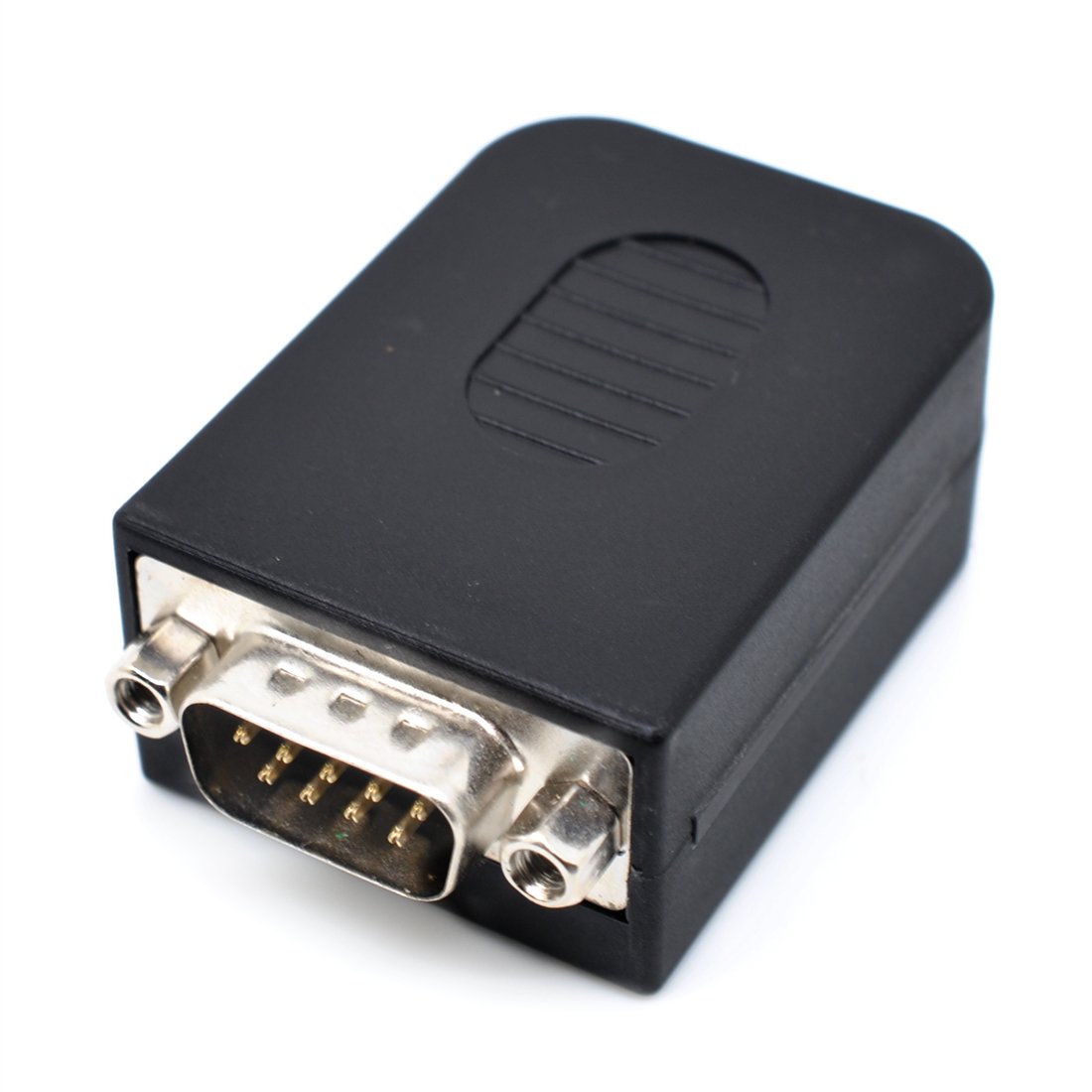 Oiyagai Connector DB9 RS232 D-SUB Male Adapter Serial 9 Pin Port DB9 COB Breakout Terminal Connector Signal Module with Case (Male with Nuts) - Image 2