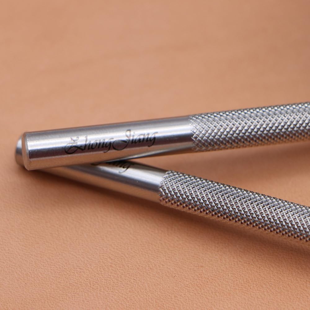 Zhongjiang Leather Stamp Tools Stamping Working leathercraft Carving Leather Craft Working ： 12 Seed Flower Centers J078 (J078-3)