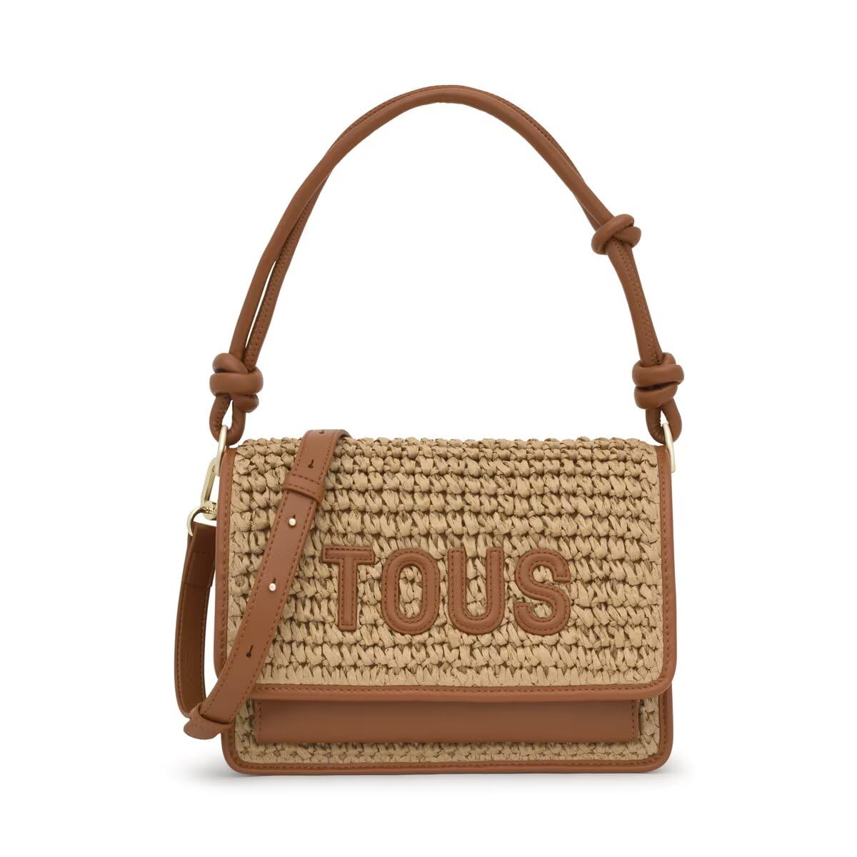 TOUS Bandolera mediana 2002202843 Audree rafia