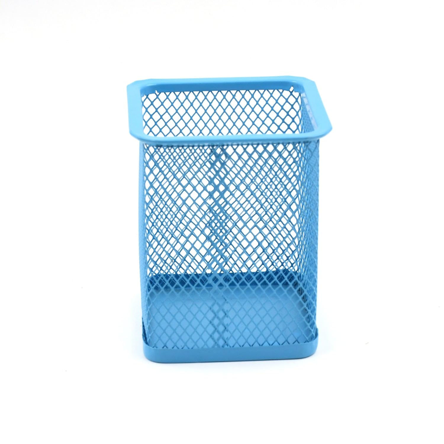Metal Mesh Pen Holder (1 Pc) – Durable Office Desk Organizer for Stationery