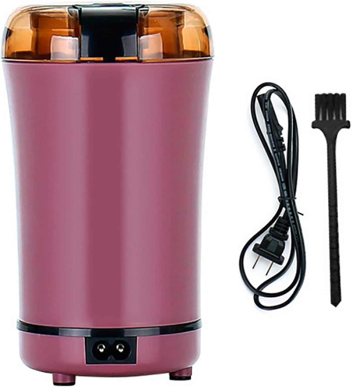 Electric Pill Cutter Fine Powder by Pill Mill Portable Pill Crusher for Medicine, Pill Grinder for Pets with Stainless Steel Blades(Purple)
