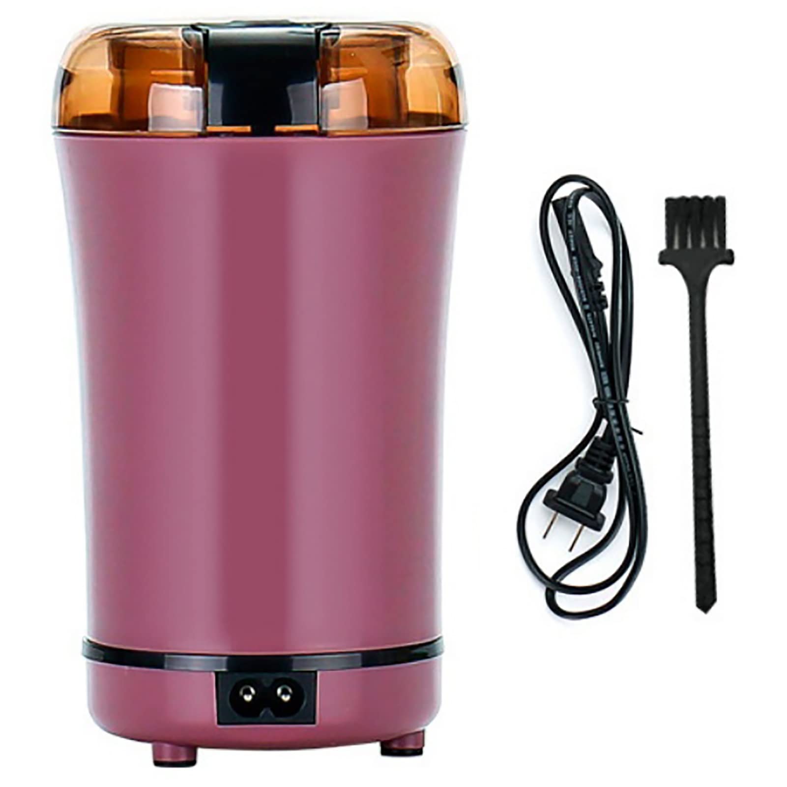 YLWX Taglia Pastiglie Elettrico for La Casa Grinder A Secco Grani Frantoio for Pillole Portatile Taglia Pillole (Color : Purple)