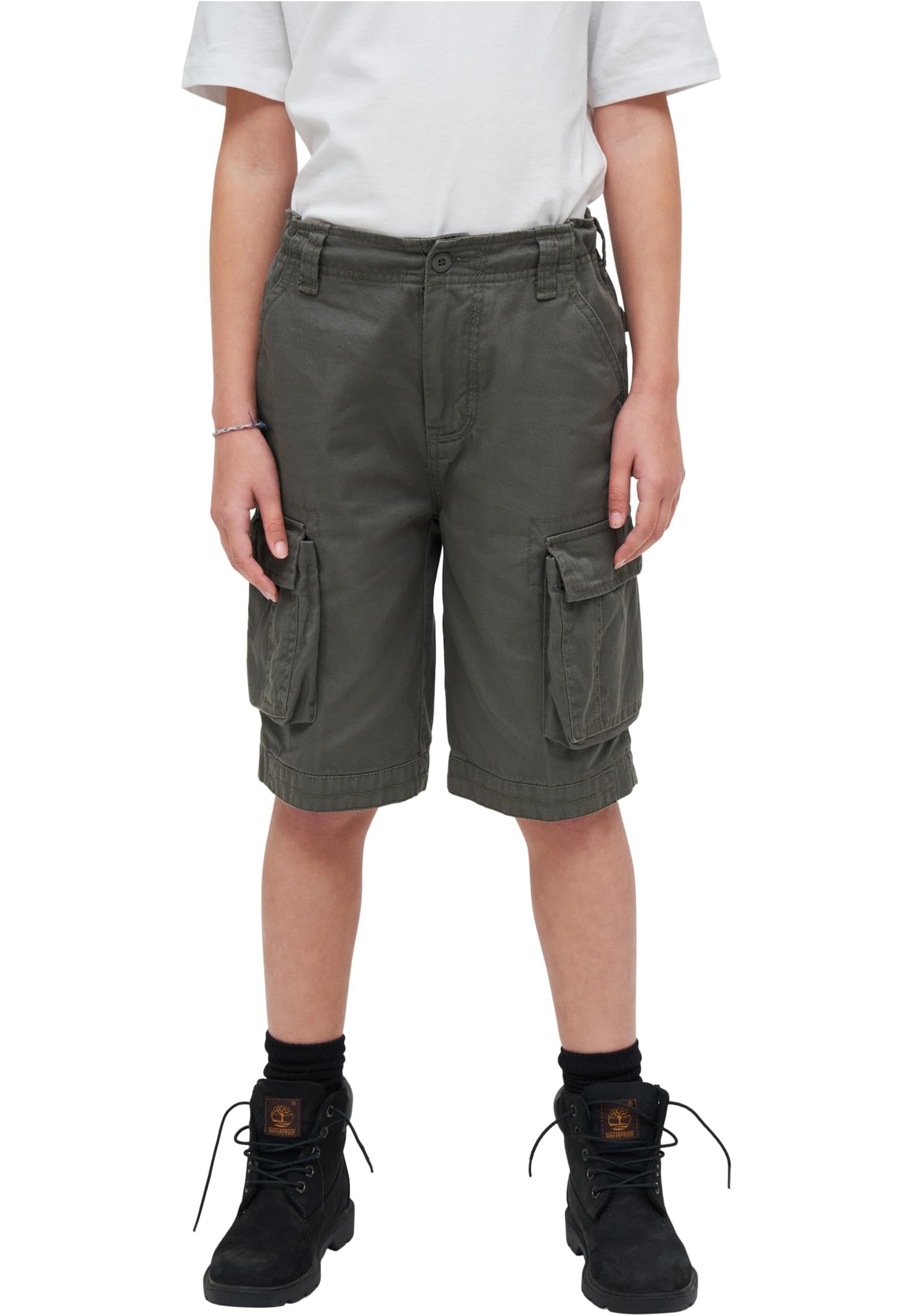 Brandit Short Enfant Urban Legends Unisexe Short Noir 100% Coton