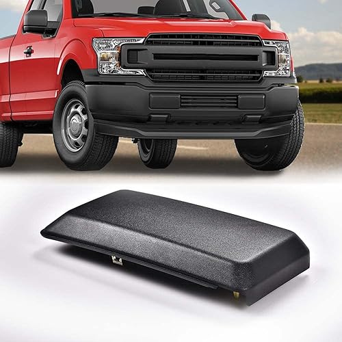 Miniatura 9 de G-PLUS Cubierta de parachoques delantero compatible con Ford F150 18-21 Mount Fascia Cover Bumper End Cap Trim Cover Guards Inserts Pads (lado del