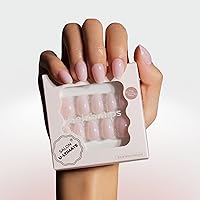 Vista 12 de Uñas postizas a presión - Salon U-ltimate™ Bailarina, Uñas de almendra extra cortas, reutilizables 16 tamaños - Kit de 32 uñas con pegamento
