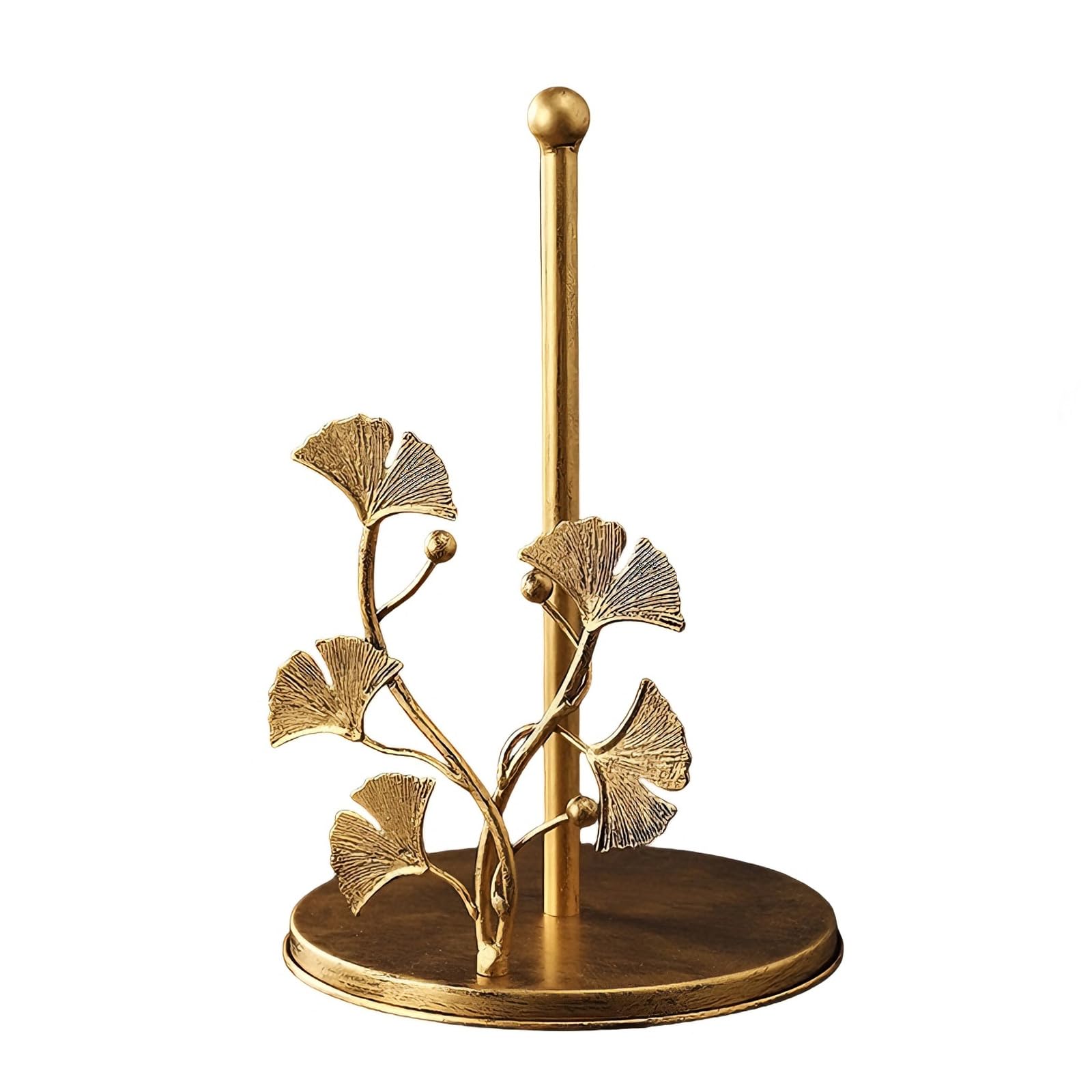 Modern Iron Tissue Holder Freestanding Towel Brackets Not Installation Required Easy Assembly Rusts Proof for Homes Decors Rusts Proof Holder