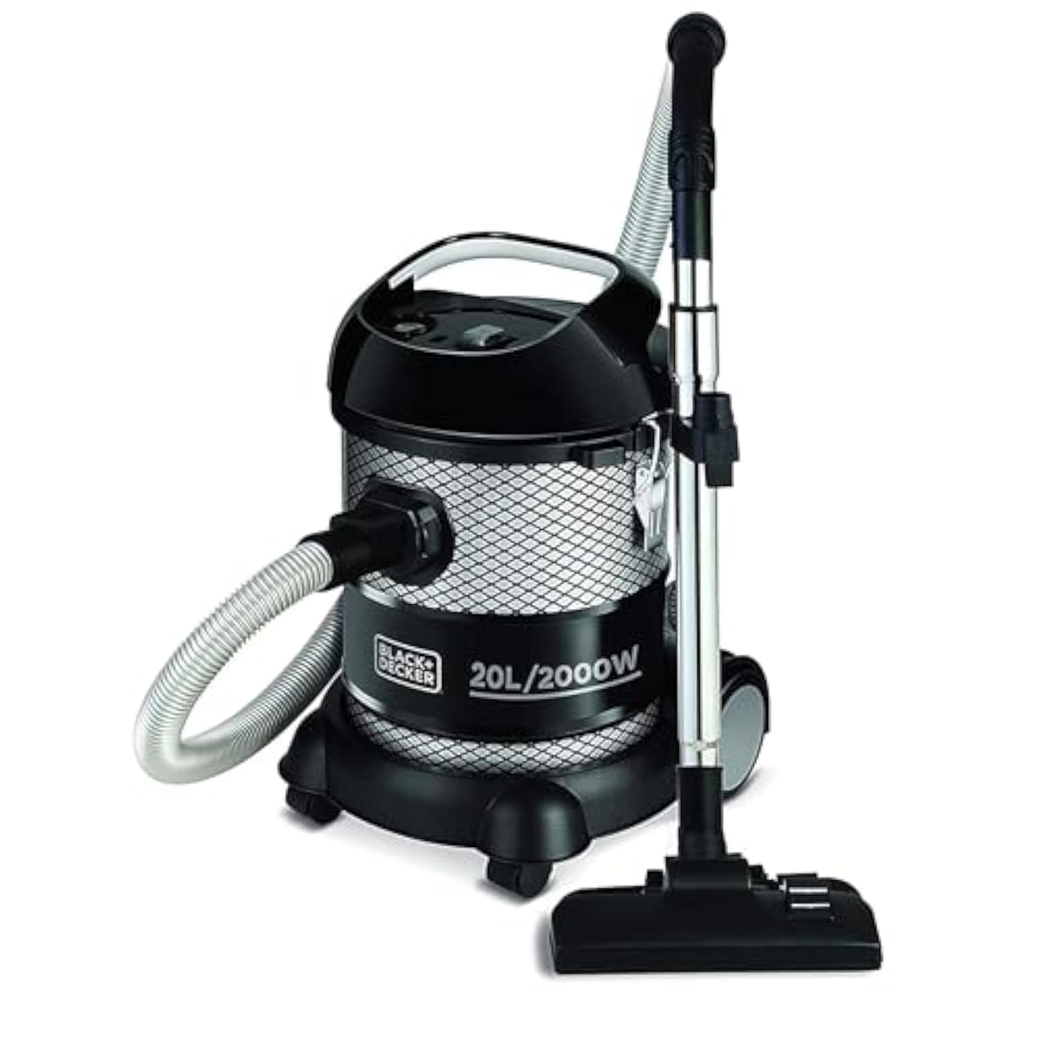 Black & Decker 20L 2000W Barrel/Drum Vacuum Cleaner BV2000-B5 2 Year Warranty