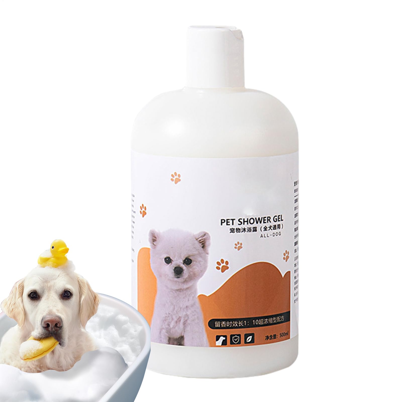 Shampooing pour chiens anti-odeur et démangeaisons - Shampoing doux pour chat et animaux 500ML