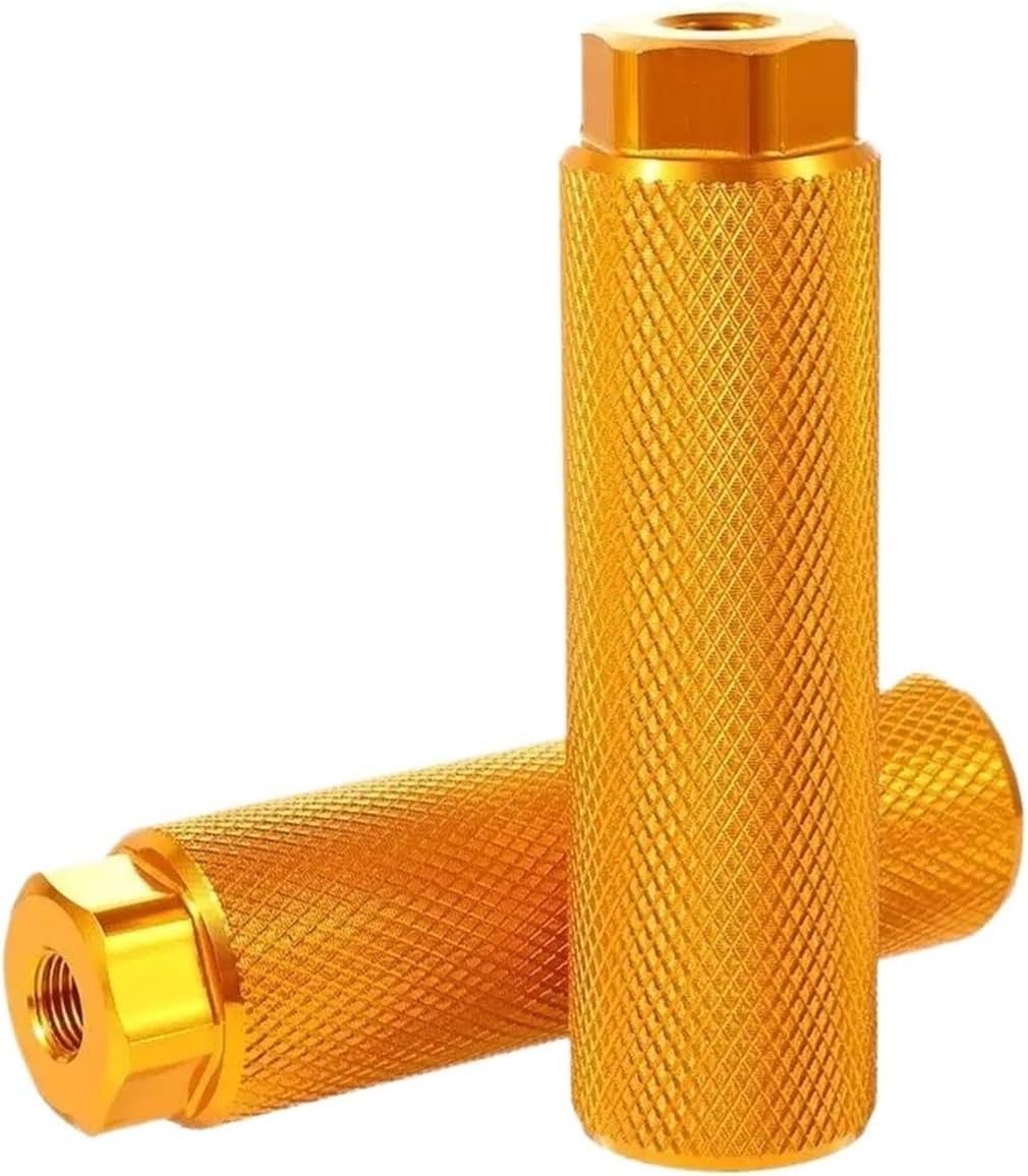Bike Pegs Bike Pegs Aluminum Alloy Anti-Skid Lead Foot Bicycle BMX for Mountain Cycling Rear Stunt Fit 3/8 Inch Axles