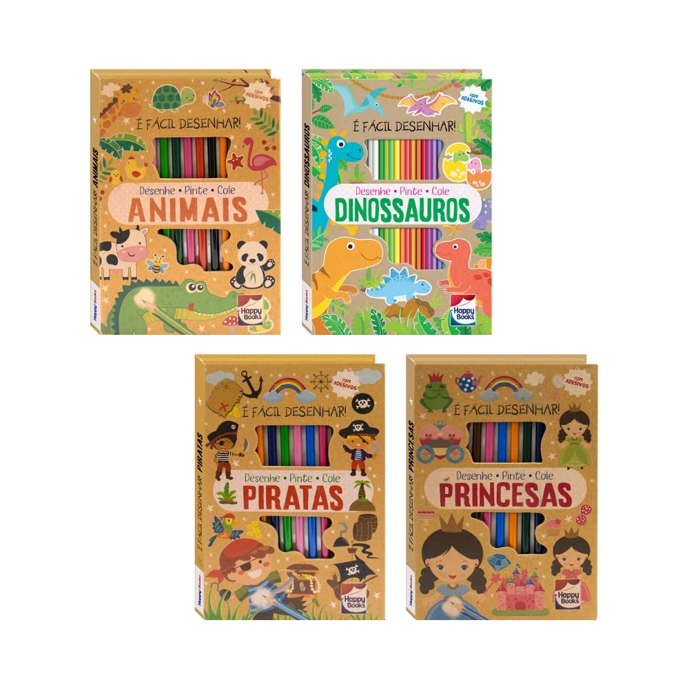Combo 4 Livros para Aprender a Desenhar | Amazon.com.br