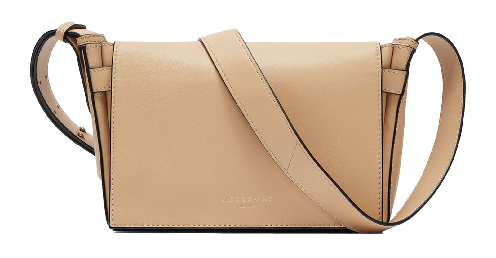 LIEBESKIND BERLIN Leather shoulder bag Kodiaq Sheep Hilla Crossbody Bag Beige