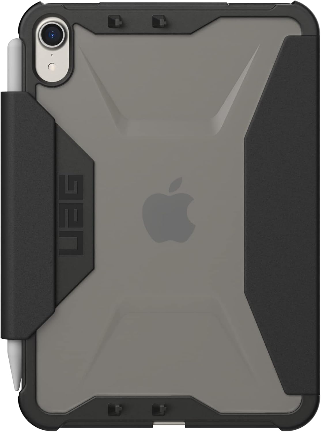 URBAN ARMOR GEAR UAG Designed for iPad mini A17 Pro Case (7th Gen, 2024) A2993 A2995 A2996 8.3" Plyo, Rugged Translucent Multi-Angle Viewing Folio Stand with Pencil Holder Protective Cover, Ice