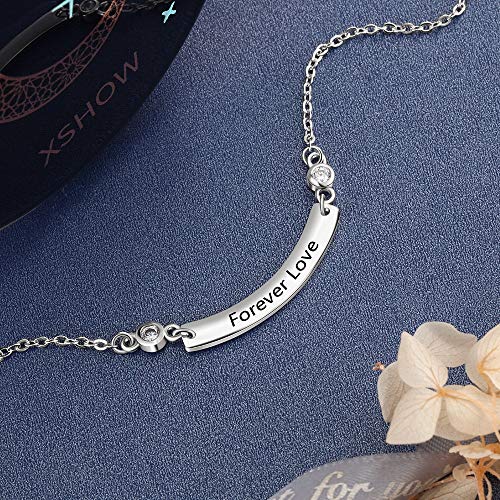 Colliers et pendentifs avec nom gravé personnalisé : bijoux incurvés
