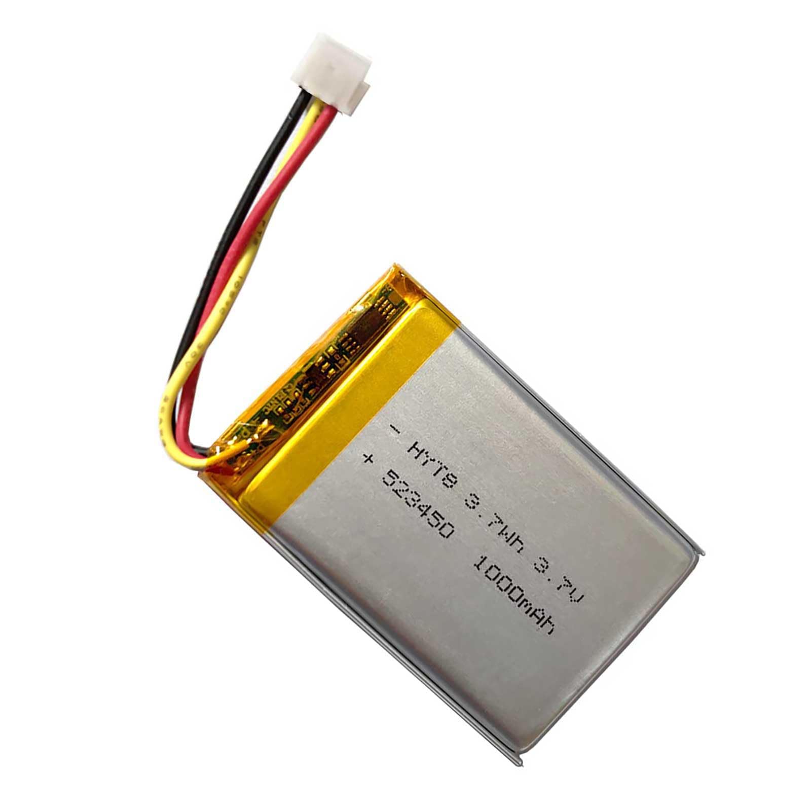 Batteria ricaricabile da 1000 mAh, 3,7 V, ricambio per HelloBaby HB66, HB66 Pro, HB31, HB6231, HB24, HB6233, HB6339 Video Babyphone