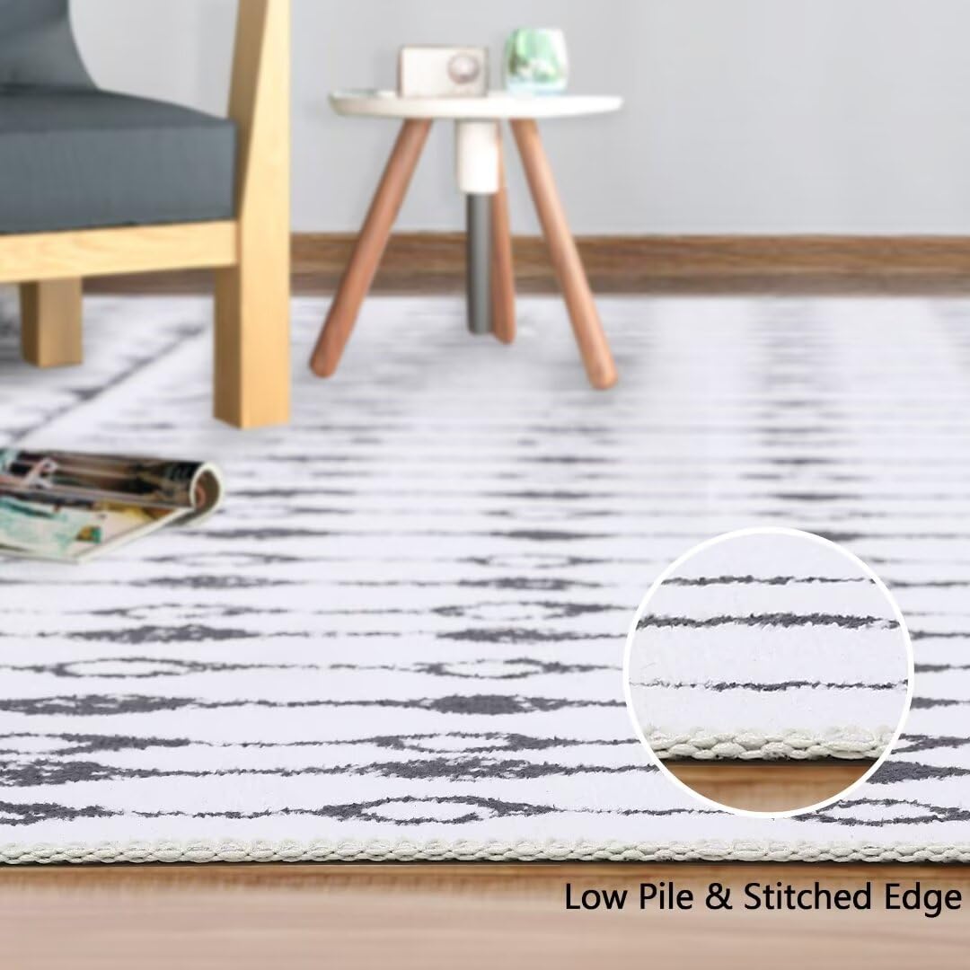 Zstar Living Room Rug, Soft, Machine Washable - Image 2
