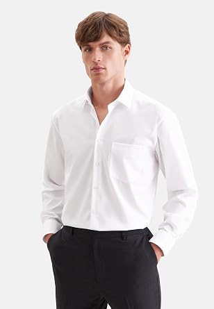 Seidensticker Men's Comfort Fit Business Shirt